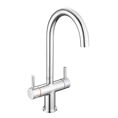 Twin Lever mixer - Chrome