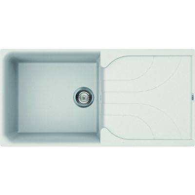 EGO 480 W | Titano (White) SB Granite Sink